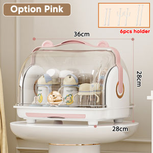 Innohut Multipurpose Cup Drainer Milk Bottle Rack Rak Cawan Bottle Storage Holder Cup Kitchen Shelf 奶瓶储存架