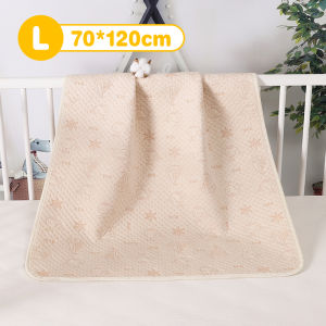 ผ้ารองฉี่ หนา 4 ชั้น แผ่นรองฉี่เด็ก ผ้ารองกันเปื้อนเด็ก 50x70cm 70x120cm ซึมซับ 100% ใช้ซ้ำ ได้หลายรอบ ซักเครื่องได้