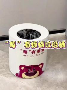 Garbage Bin High-end And Simple Household Vertical Door Wall Storage Durable High-Performance Quality Beg Gantung Simpanan Rak Payung Tong Sampah Mop Lantai