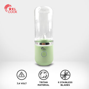 Welcook GN-A04 Premium Portable Blender Juicer Electronik Kapasitas 400 mL