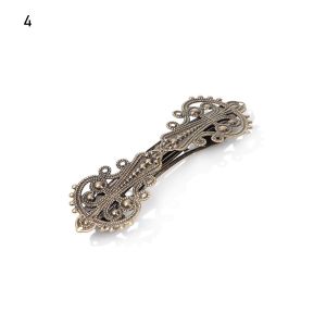 OKDEALS Elegant Girls Women Headdress Exquisite Hairpin Headwear Styling Hairgrip Bronze Hair Clip Hair Barrettes Spring Hair Clasps