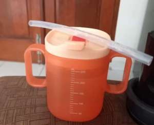 Botol Minum Anak 1 Tahun – Gelas Bayi Newborn Tutup Sedotan Tidak Tumpah Antisedak