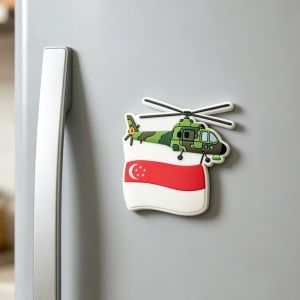 ✨SG National Day✨ Strong Magnetic Cartoon Fridge Magnet Singapore Flag Lion Merlion Decor Souvenir Gift
