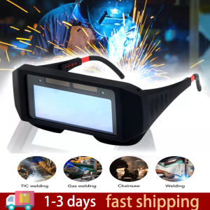Solar Auto Darkening Welding Goggles: Safety Protective Welding Glasses Mask Helmet Eyes Goggles Mask Anti-Flog Anti-glare Goggles