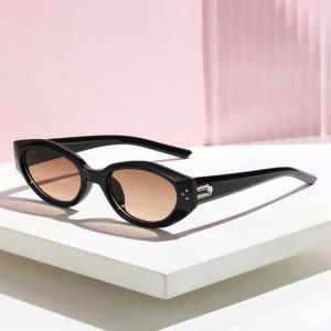 JN IMPRESSION Retro Sun Protection Cat-eye High-end Anti-UV Sunglasses