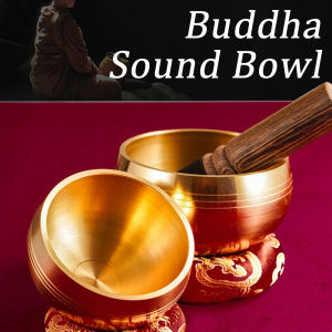 PRETTY MJ การสวดมนต์ Ting ชามเสียงพระพุทธเจ้า การทำสมาธิ ทองเหลืองเบิ้ล ชามมันตราเนปาล  โยคะเล่นโยคะ ชามร้องเพลง