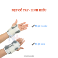 Nẹp Cố Định Cổ Tay Y Tế Linh Hiếu Giúp Cố Định Cổ Tay Bàn Tay Chấn Thương, Cẳng Tay Ngắn. 