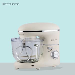 Stand Mixer Platinum Ecohome Transparent Glass Bowl 5 L