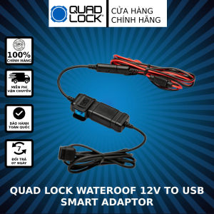 Bộ chuyển đổi thông minh 12V sang USB chống nước chính hãng QUAD LOCK