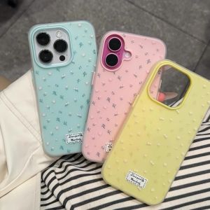Phone Case For Infinix Smart 5 6 7 8 10 9 8 Pro PLUS Casing Hot 30 30i 40i 50i 40 50 60i 60 9 10 11 Pro Plus Play Note 30 40 50 Pro Plus Tecno Spark GO2 G0 Little Flower Ins 2 in1 Jelly Shockproof Silicone TPU Case Cover GDK034A