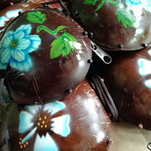 Tas Cantik Dari Batok Kelapa Selempang / Glowing