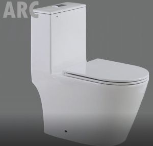 Tornado Flush/Whirlpool Flush/Vortex Flush ARC Toilet Bowl P Trap Suitable for All Houses