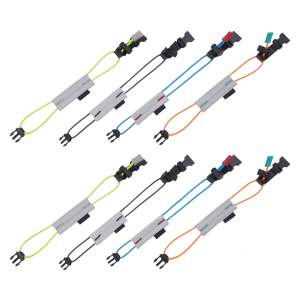 2pcs phản quang đi xe đạp Snap ban nhạc quần dây đeo với dây có thể điều chỉnh khóa cổ tay đeo người/Băng mắt cá chân cho đi xe đạp chạy