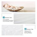 Waterproof Pillow Protector 2 Packs Hotel Home Bed Pillowcase 50x70cm Washable Bolster Protector. 