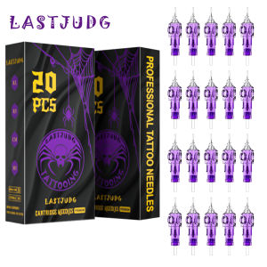LASTJUDG 20Pcs/box Professional #12 Standard Assorted Tattoo Needles Disposable 0.35mm Tattoo Cartridge Needles for Artists Safe and Reliable for Precision Tattooing