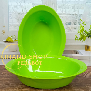 3 PCS MANGKUK MELAMIN SAJI BESAR UKUURAN 25CM TINGGI 9CM MELAMIN SNI TEBAL KUAT DAN TAHAN PANAS