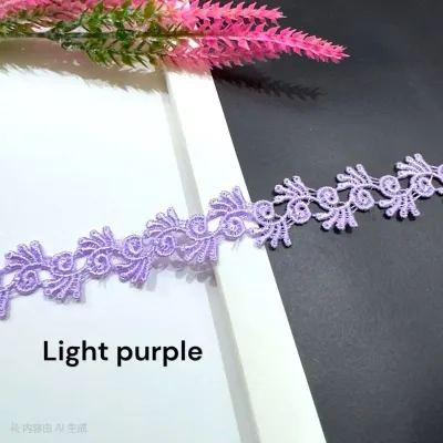 [ 50cm/ Unit ] Renda Baju Hiasan/ Boder Lace Baju/ Chemical Boder Lace/ Trimming Lace/ Embroidery Border Lace