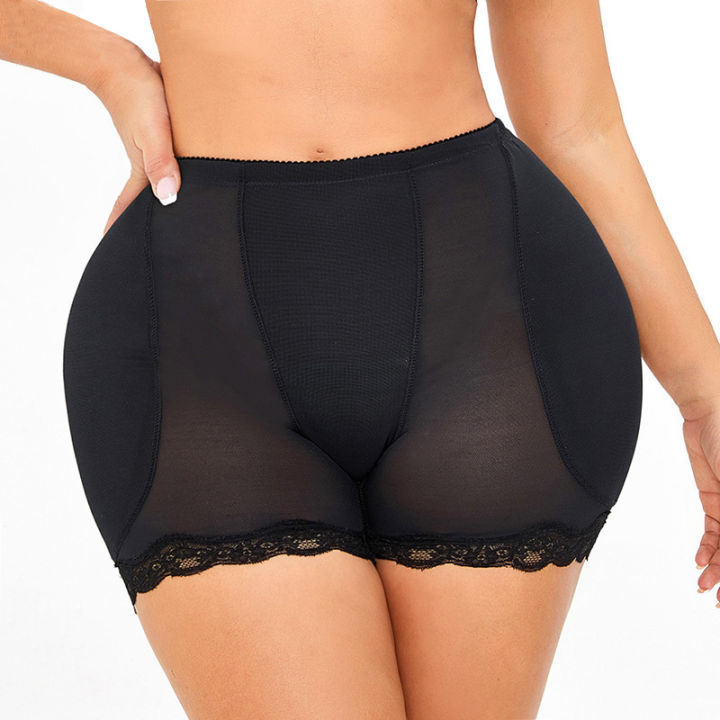 Women Body Shaper Padded Butt Lifter Panty Butt Hip Enhancer Fake Bum  Shapwear Briefs Push Up Shorts