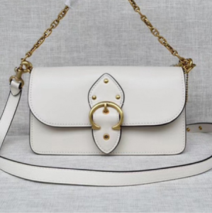 Co@ch 4763 4761 6910 4760 C0831 Beat Crossbody Clutch Rivets Horse & Carriage Women Sling Shoulder Chain Bag