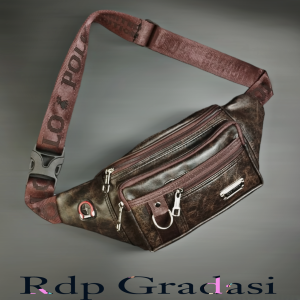 Sesuai gambar Tas selempang dan bahu Pria Tas Pinggang Pria Kulit Oscar