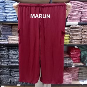 Cargo 3XL crinkle airflow - Celana crinkle cargo tali serut
