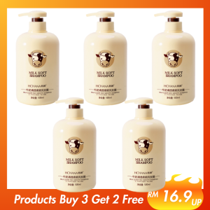 Milk Shampoo 800ml oil control Hair Moisturizer Soft Smooth Hair Treatment sensitive scalp Lasting Fragrance Deep Cleansing Hair Repair