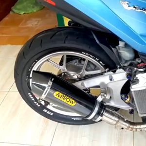 Knalpot Arrow Special Part Fullset: Vario 125 & 150, Nmax, Aerox, PCX, Beat, Scoopy, Mio, ADV, XMAX, Xride, Vino, Genio