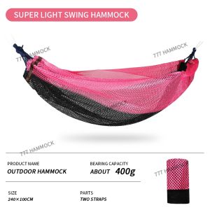 camping outdoor hammock Travel Hammock Duyan Hammock Hiking Outdoor Foldable Hammock duyan Conveni