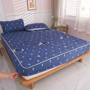 WEICEE Bedsheet Premium Cotton Cadar Fitted Bedsheet Dust Mite Sheets Single/Queen/king Size Mattress Protector