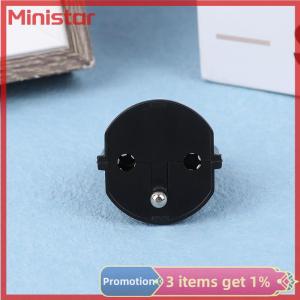 Ministar 1Pc Plug Travel Adapter Europe German TO Swiss Plugs 10A 250V Power Plug EU To Switzerland Electrical Plug Adapter