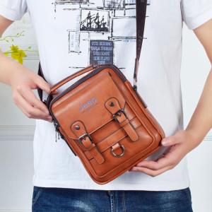 JEEP Multi-function Men Handbags New Mans Crossbody Shoulder Bag Large Capacity Leather Messenger Bag