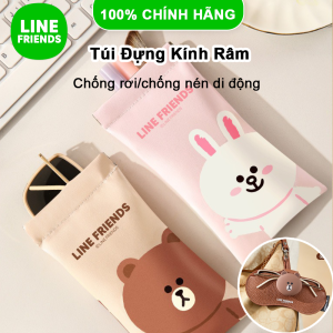 100% Hàng Chính Hãng Line Friends Túi Đựng Kính Mát Du Lịch Di Động Chống Áp Lực Và Chống Rơi LFB288/LFB113/LFB347