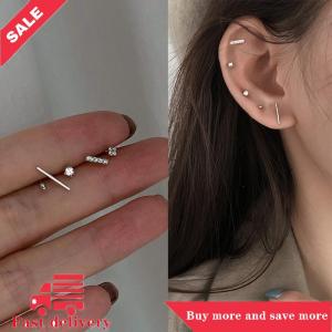 [COD]Flash Delivery 5 Pcs Pearl Crystal Small Ear Stud Earrings Set for Women Girls Fashion Ear Studs Ear Jewelry