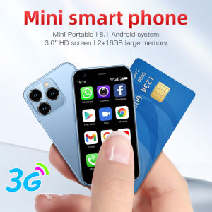 【Fast Deliver】Original XS15 phone dual card mini touch screen phone Android 3G mini phone