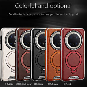0930[Local Stock] Christmas Halloween magneticed Rotating Bracket Leather Case for Huawei Mate 70 Pro Plus Mate 60 Pro 80 Pro Max Wireless Charging Plating Phone Cover h261009