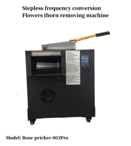 Pre-order Flower Shop Florist Rose Leaf Stripping Flowers Thorn Remover Stainless Steel Stepless frequency conversion flowers thorn removing machine