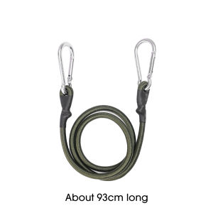 34/60/93/120Cm Ngoài Trời chịu lực cao dây Bungee Cà Vạt co giãn Dây Đeo Chuỗi móc treo kết hợp Kayak Đi Xe Đạp sắp xếp hành lý Dây Phụ Kiện Cắm trại