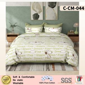 DREAMLUX 2200TC Pure Cotton Bedsheet Set 4IN1 No Comforter Cadar Corak Floral Soft Breathable K/Q/SS