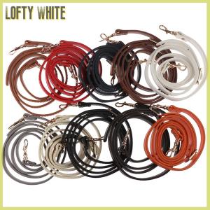 Lofty White 120cm Leather Shoulder Bag Handle Purse Strap Handbags Belt Strap Bag Accessory