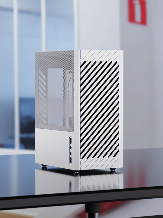 [Rider R2] ITX chassis cnc desktop computer 120 water-cooled portable ...