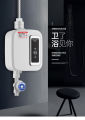 Máy nước nóng trực tiếp, bình nóng lạnh trực tiếp GINETARR D5580D1, Điều chỉnh nhiệt độ, tặng vòi sen,bình nước nóng lạnh,máy nước nóng lạnh nhà tắm,bình nước nóng trực tiếp, máy tắm nước nóng. 