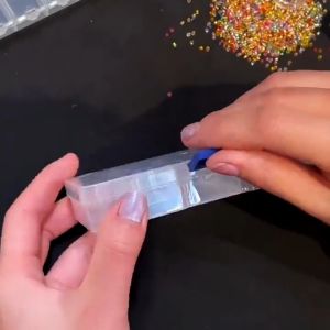 8 grid detachable transparent PP plastic storage box jewelry beaded small objects organizer COD