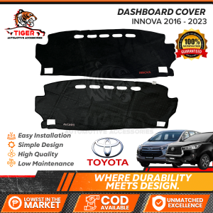 Dashboard Cover for Toyota Innova 2016 - 2023 – Dash Mat Protector