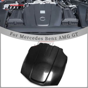 mv1 For Benz GAMG GTR/GTC C190 4.0T 2015-2023 Replacement Carbon Fiber Car Engine Hood Protector Body Kit Engine Bonnet Cover Trim T5N2K