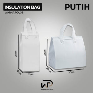 Insulation Thermal Bag Cooler Bag |Tas Cooler Bag Aluminium Foil Thermal | Goodie Bag Frozen Bag | Tas Pendingin Penghangat Makanan | Travel Insulation Bag