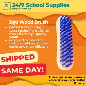 Jojo Wood Brush Laundry - Scrub Brush Cleaning brush scrub