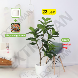 【Ready Stock】Pohon Buatan/Pokok /Artificial Plant/Artificial Ficus lyrata /Pokok Ficus /Pokok Hiasan 人造植物