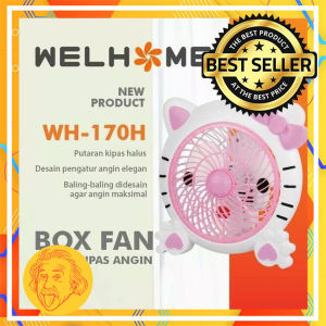 Kipas Angin Meja Karakter 10Inch WH-170H - Kipas Angin Wellhome Karakter Kipas Angin Duduk by Einstein-Store