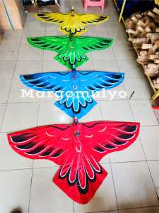 Promo mainan layang-layang / layangan kain bahan bambu bisa bongkar pasang mainan anak-anak