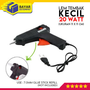 Lem Tembak KECIL  Hot Melt Glue Gun 20 Watt
